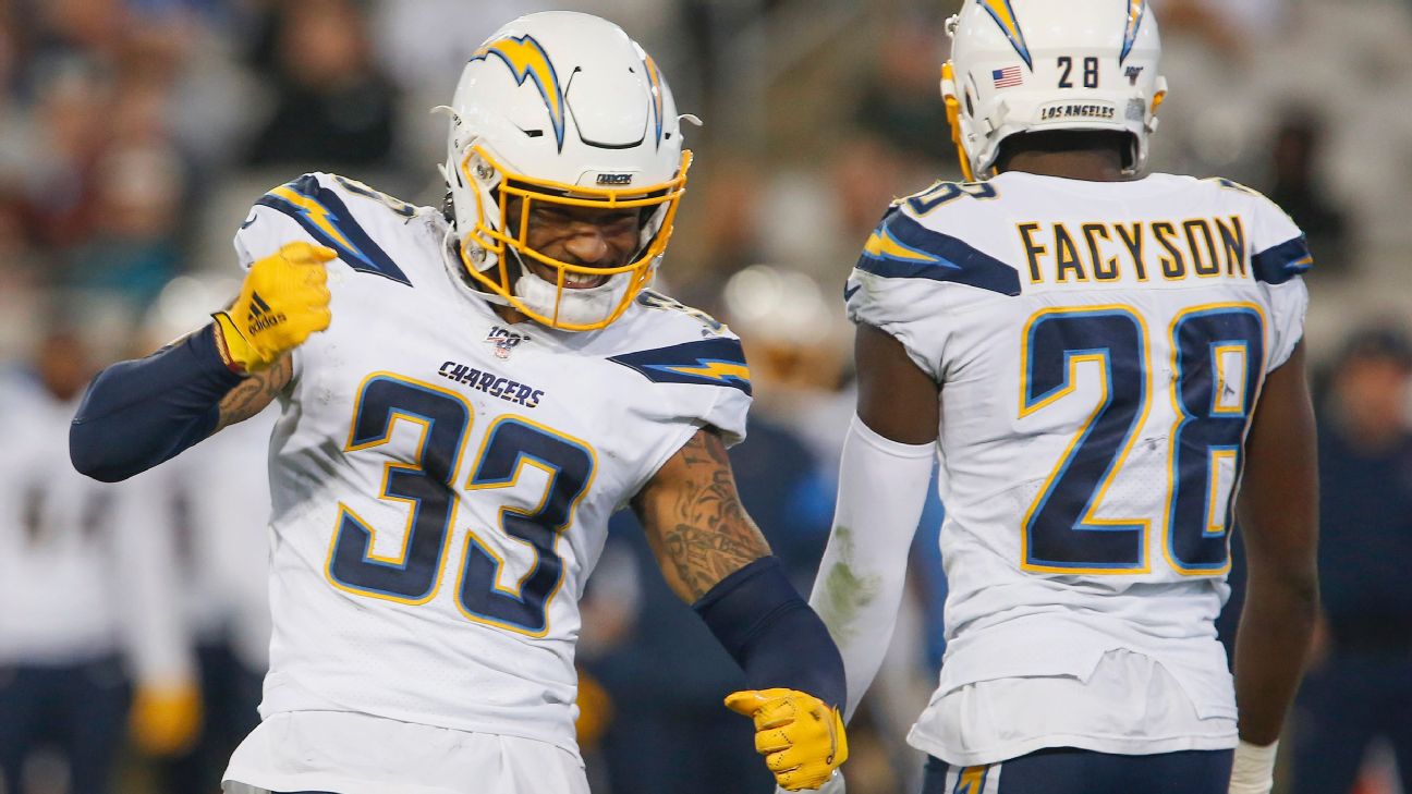 Chargers rookie safety Derwin James is everything we thought he was at  Florida State, NFL News, Rankings and Statistics