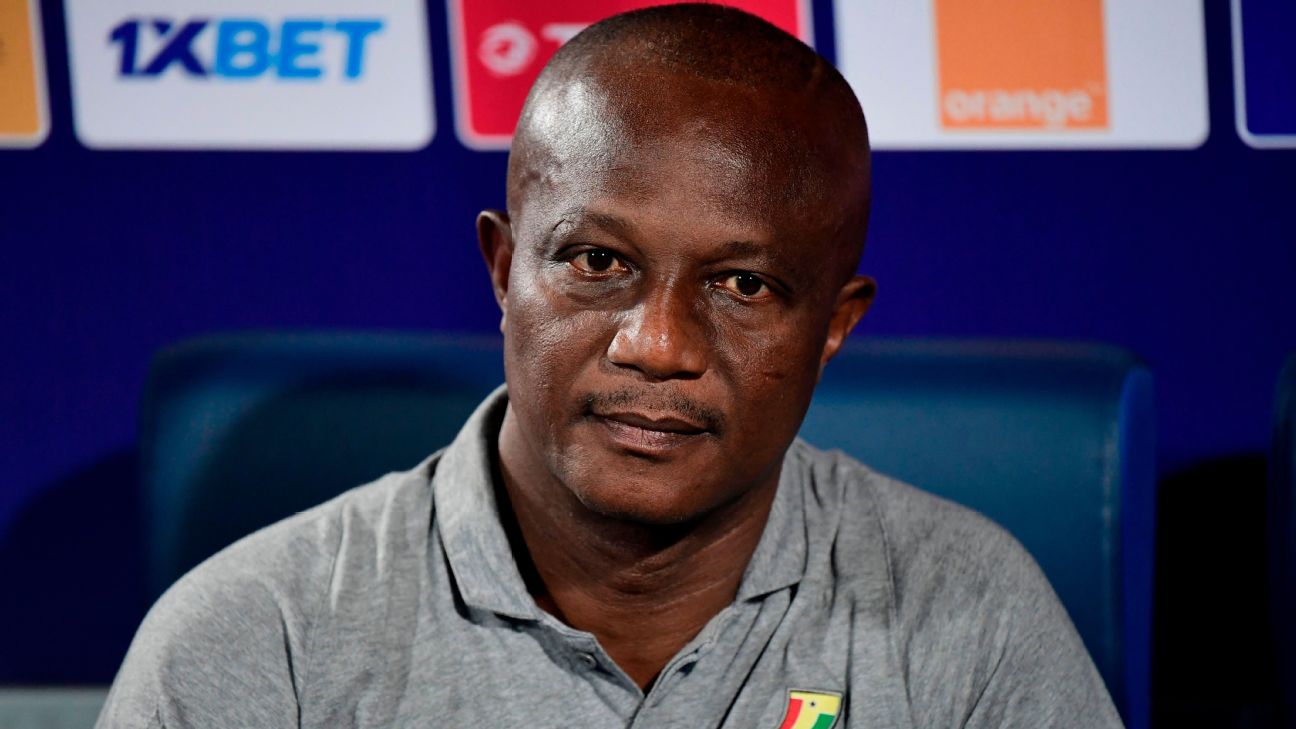 Ghana's coach James Kwesi Appiah Ghana's coach James Kwesi Appiah