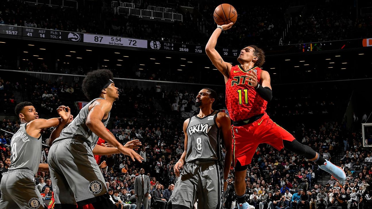 Trae Young's bag of tricks holds more than 30-footers