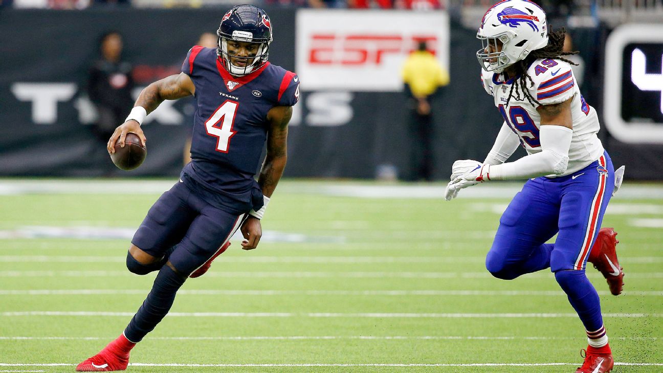 Deshaun Watson responds with first AFC TD