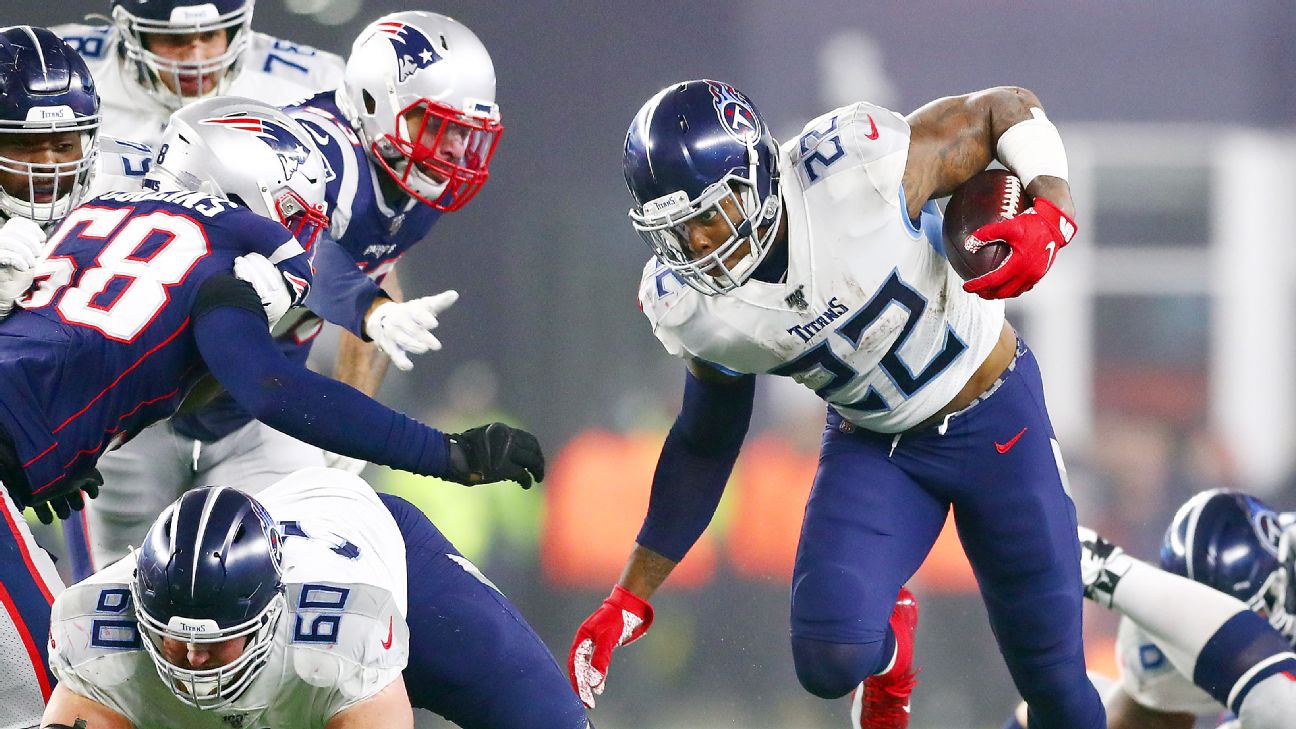 Plays that shaped the game: Derrick Henry shows Bills why he's NFL rushing  king