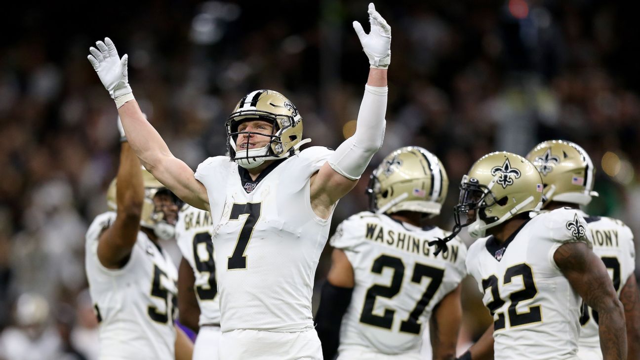 Watch: New Orleans Saints' Taysom Hill throws 50-yard pass to set