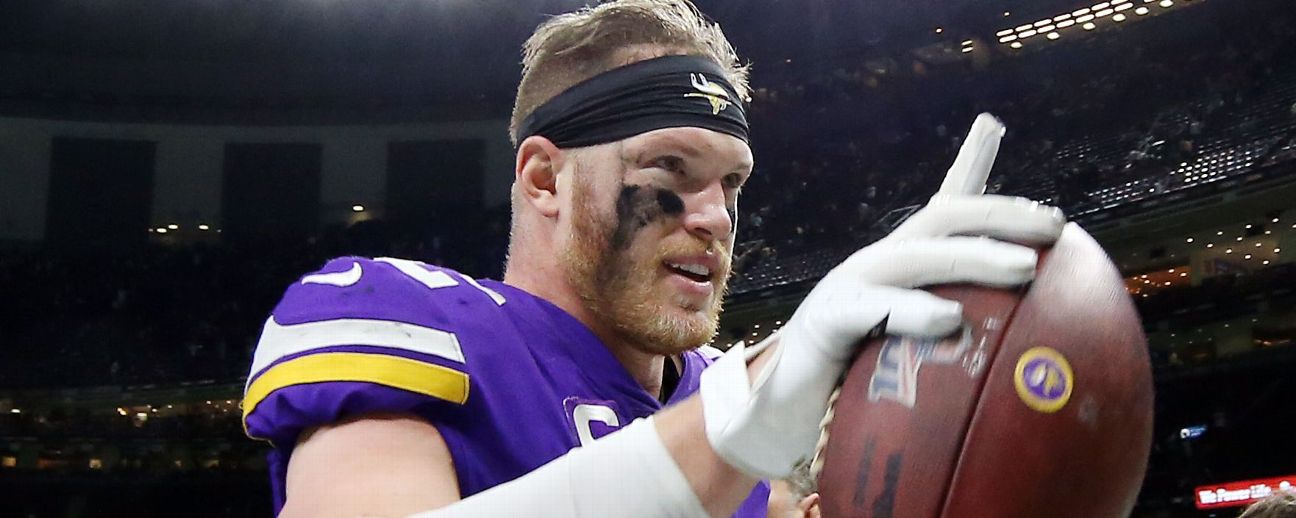 Minnesota Vikings: 5 eye-popping statistics about TE Kyle Rudolph