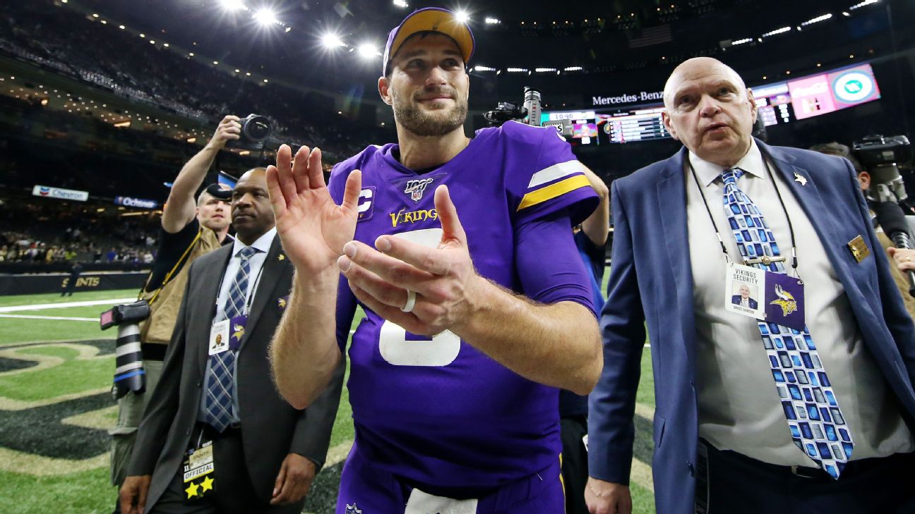 Vikings' Kirk Cousins says crowd noise contributing factor on team's  bizarre final sequence