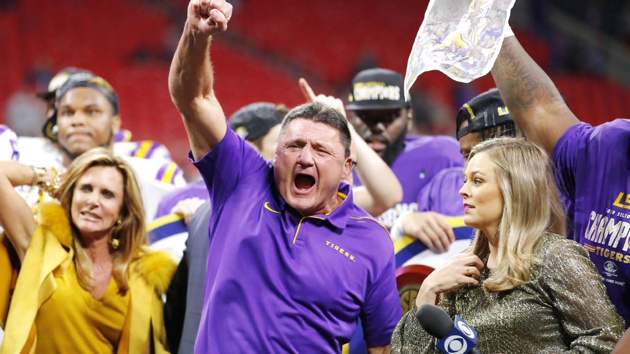 The unbelievable tales of LSU head coach Ed Orgeron