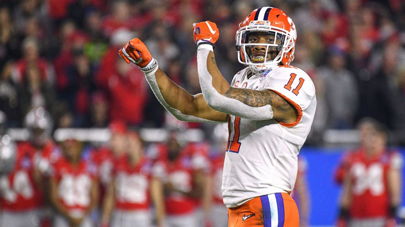 Yahoo Sports' top 2020 NFL draft prospects, No. 6: Clemson LB-S Isaiah  Simmons