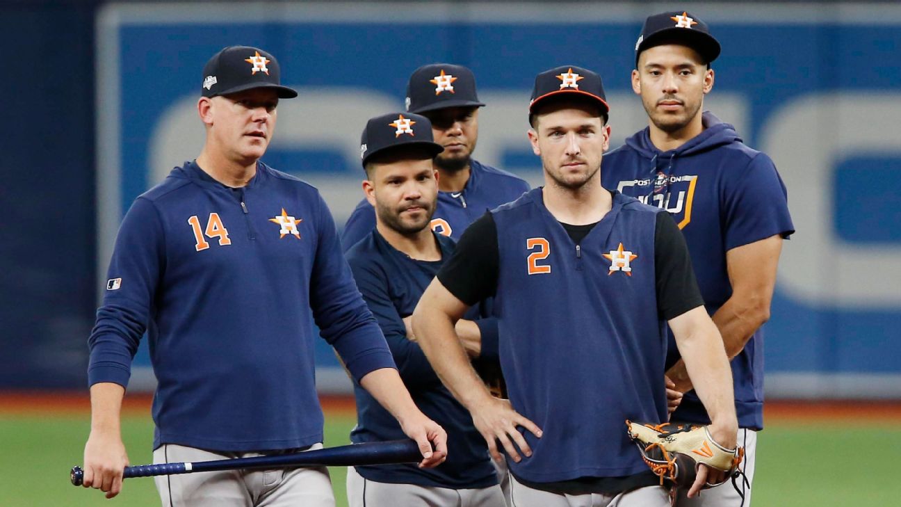 Astros announce slew of front-office promotions