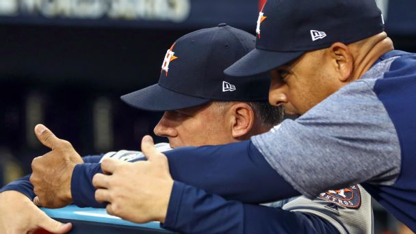 Astros Wearing Buzzers  Major League Baseball, News, Scores