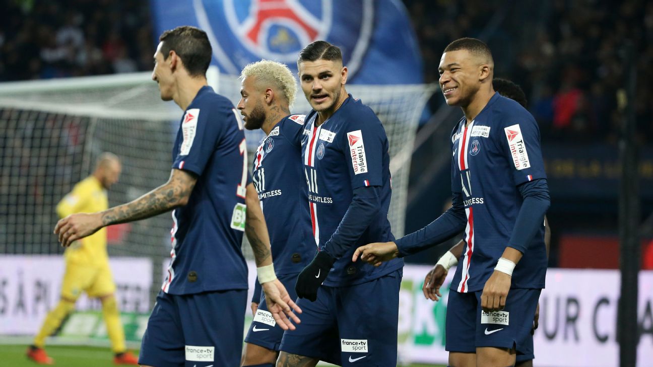 PSG fans want Neymar, Mbappe, Icardi and Di Maria playing together. Can ...