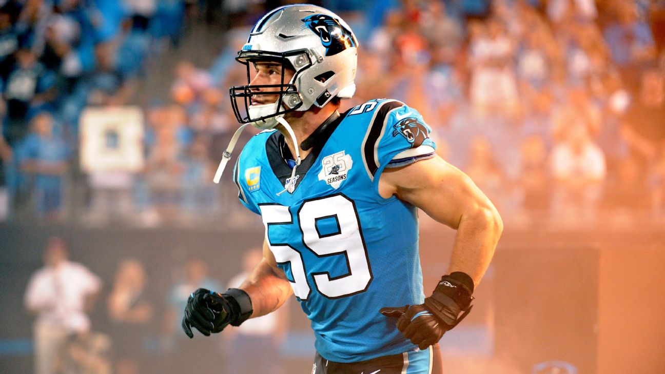 Panthers LB Luke Kuechly, 28, says retiring from NFL is 'right