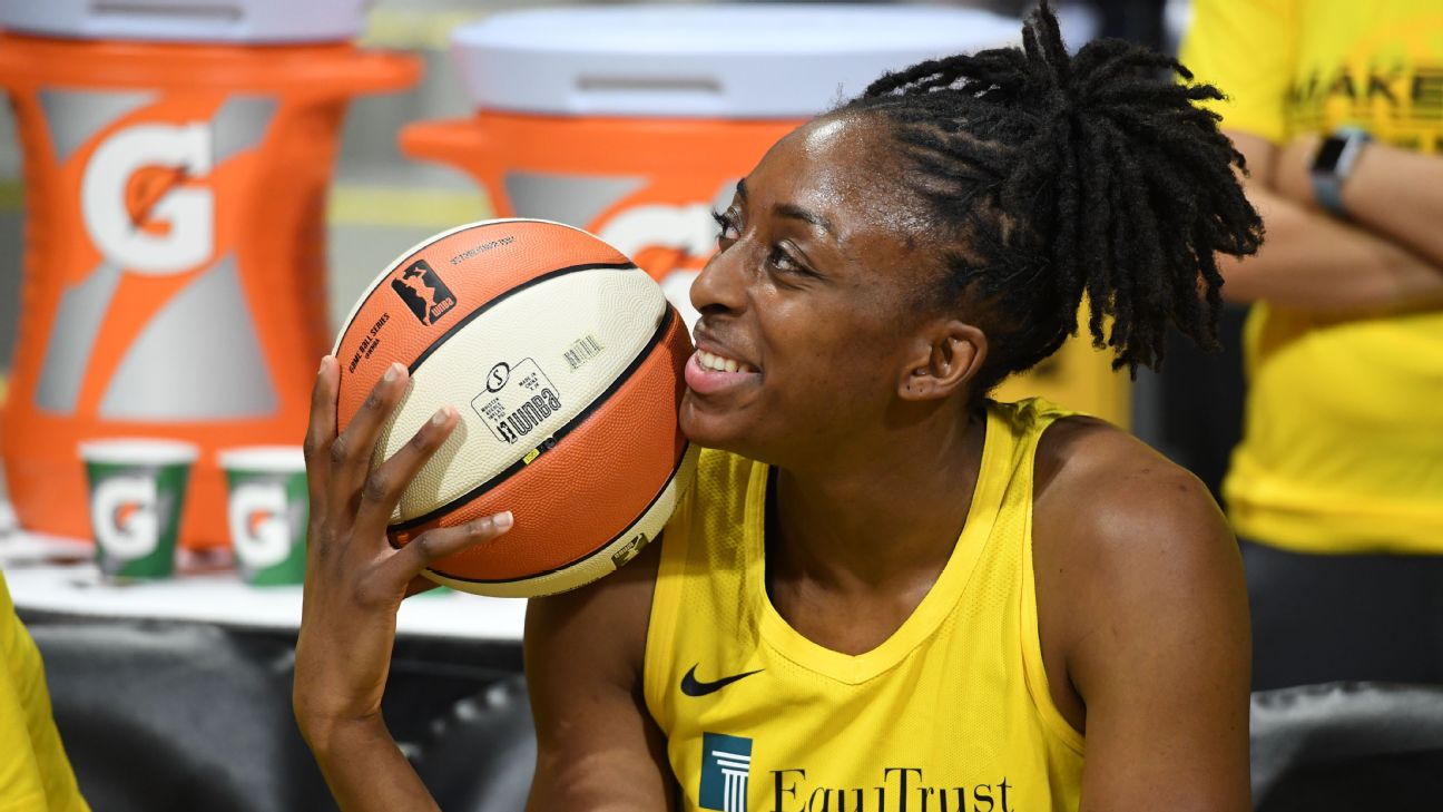 Sparks #39 Nneka Ogwumike named WNBA #39 s Sportsmanship winner for 2nd year