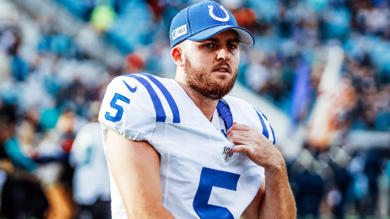 Colts kicker Chase McLaughlin