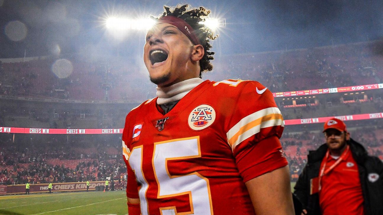 Patrick Mahomes tops Mike Trout for biggest contract in sports history -  ESPN