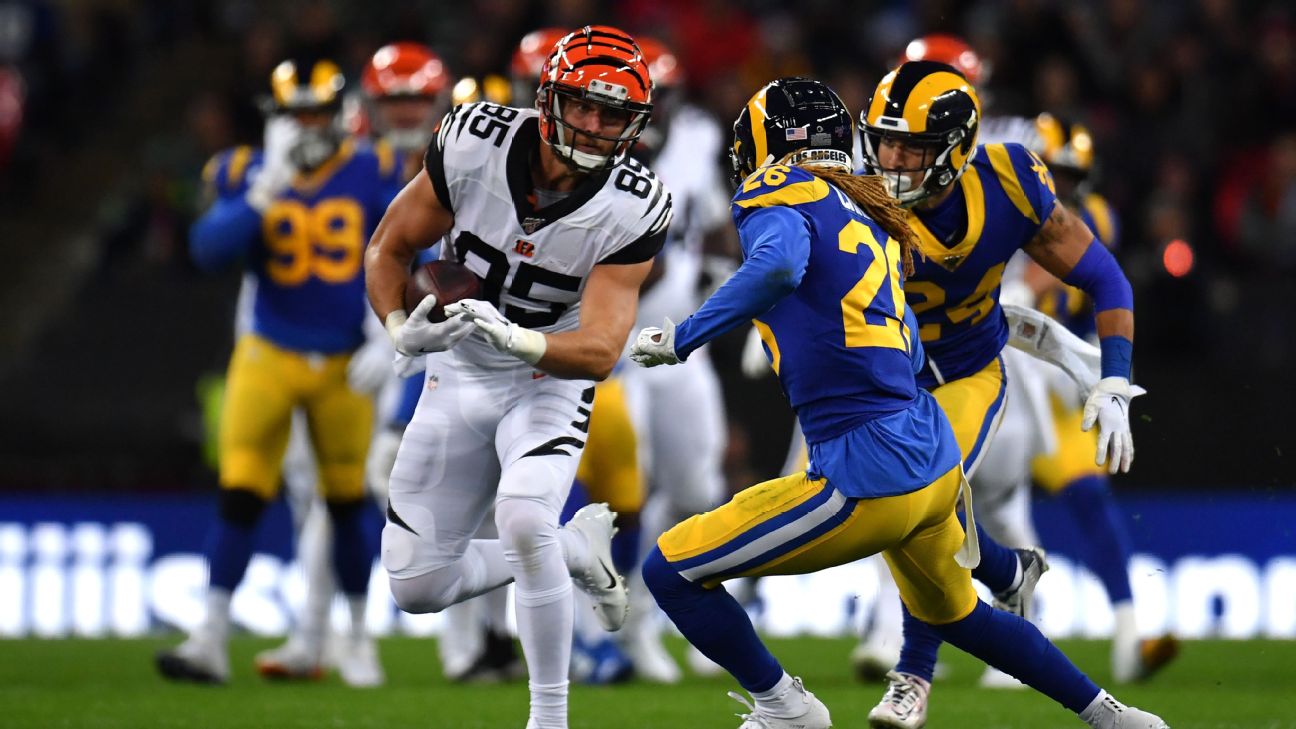 Tyler Eifert to re-sign with Cincinnati Bengals on one-year deal