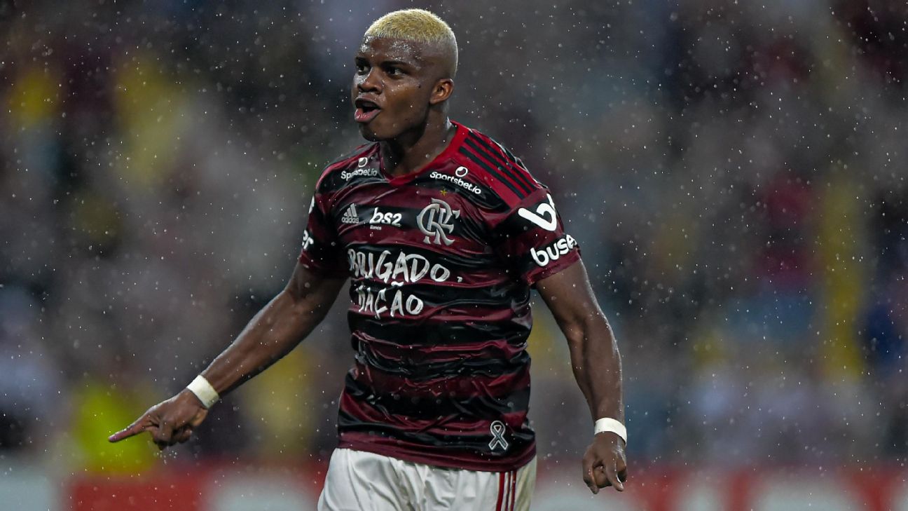 Ex-Flamengo, Reinier 'some' na Espanha e liga alerta no Real Madrid