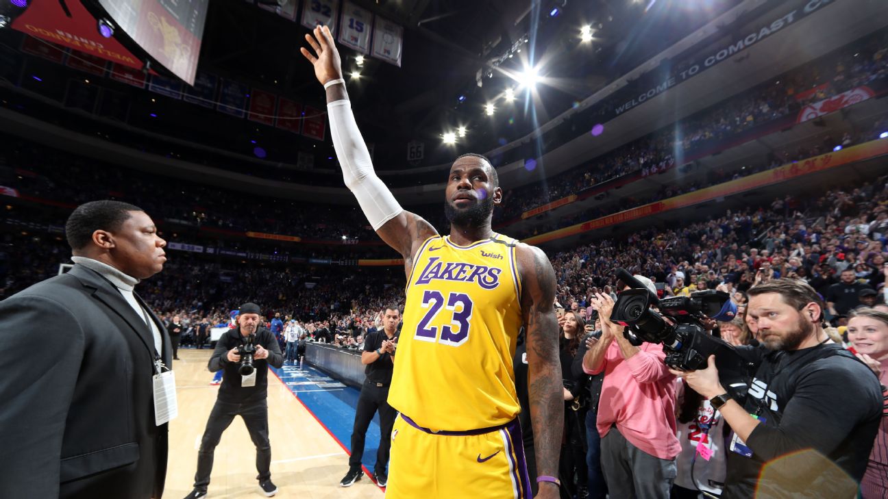 LeBron James -- 'Stars aligned' for Lakers on Kobe Bryant Day - ESPN