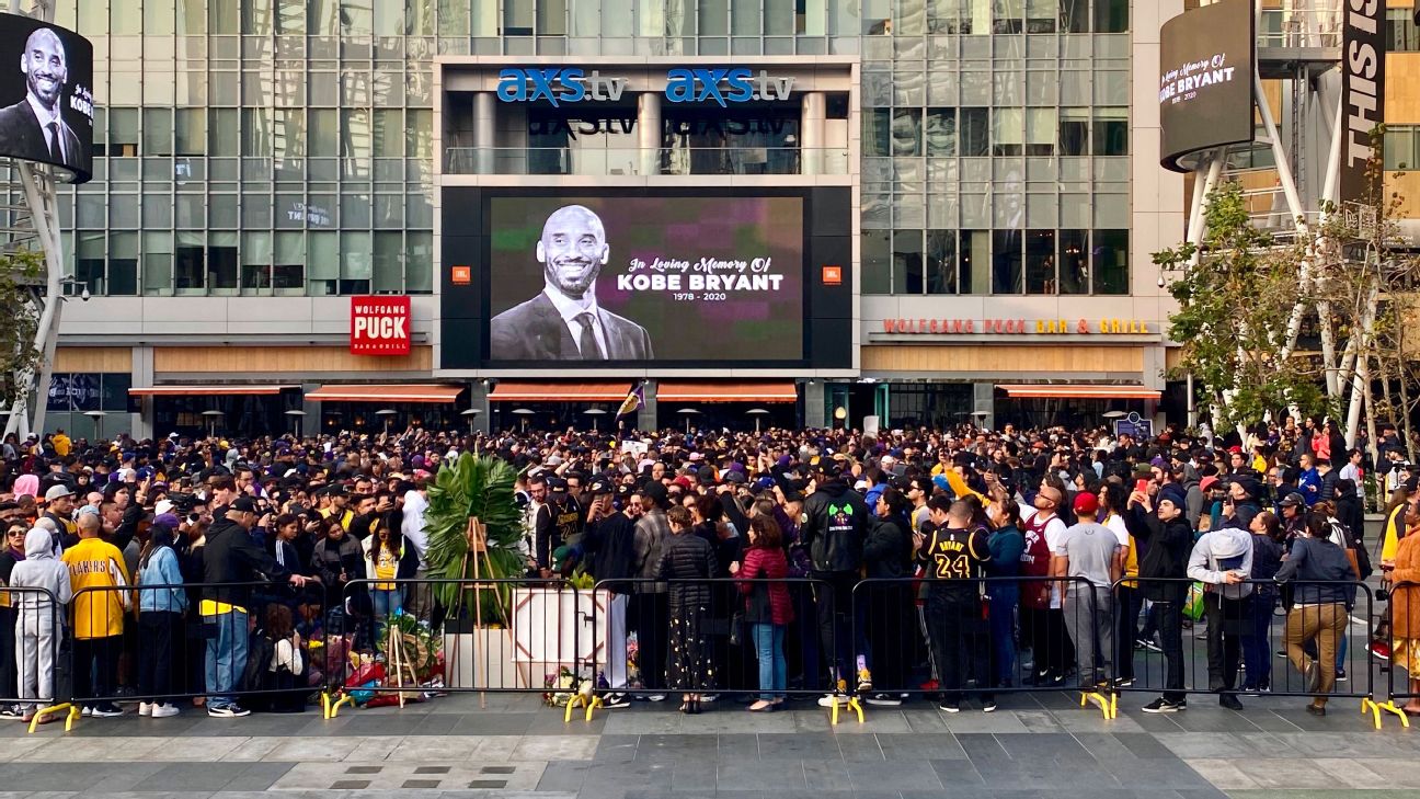 Kobe Merchandise Pulled From Lakers Store Amid Tragic Death – NBC Los  Angeles