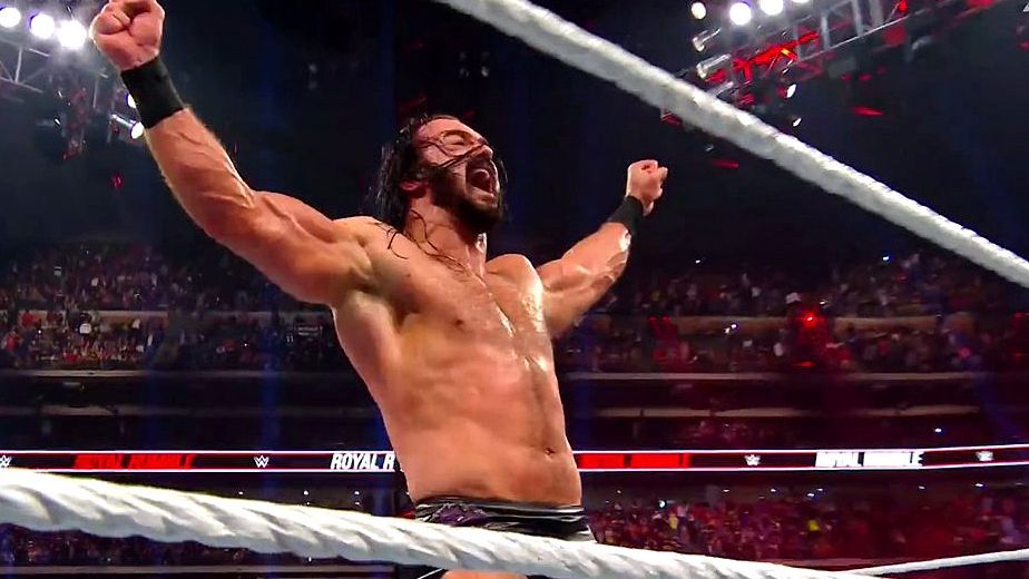 Wwe Royal Rumble Results Drew Mcintyre Charlotte Flair Win Rumble Matches