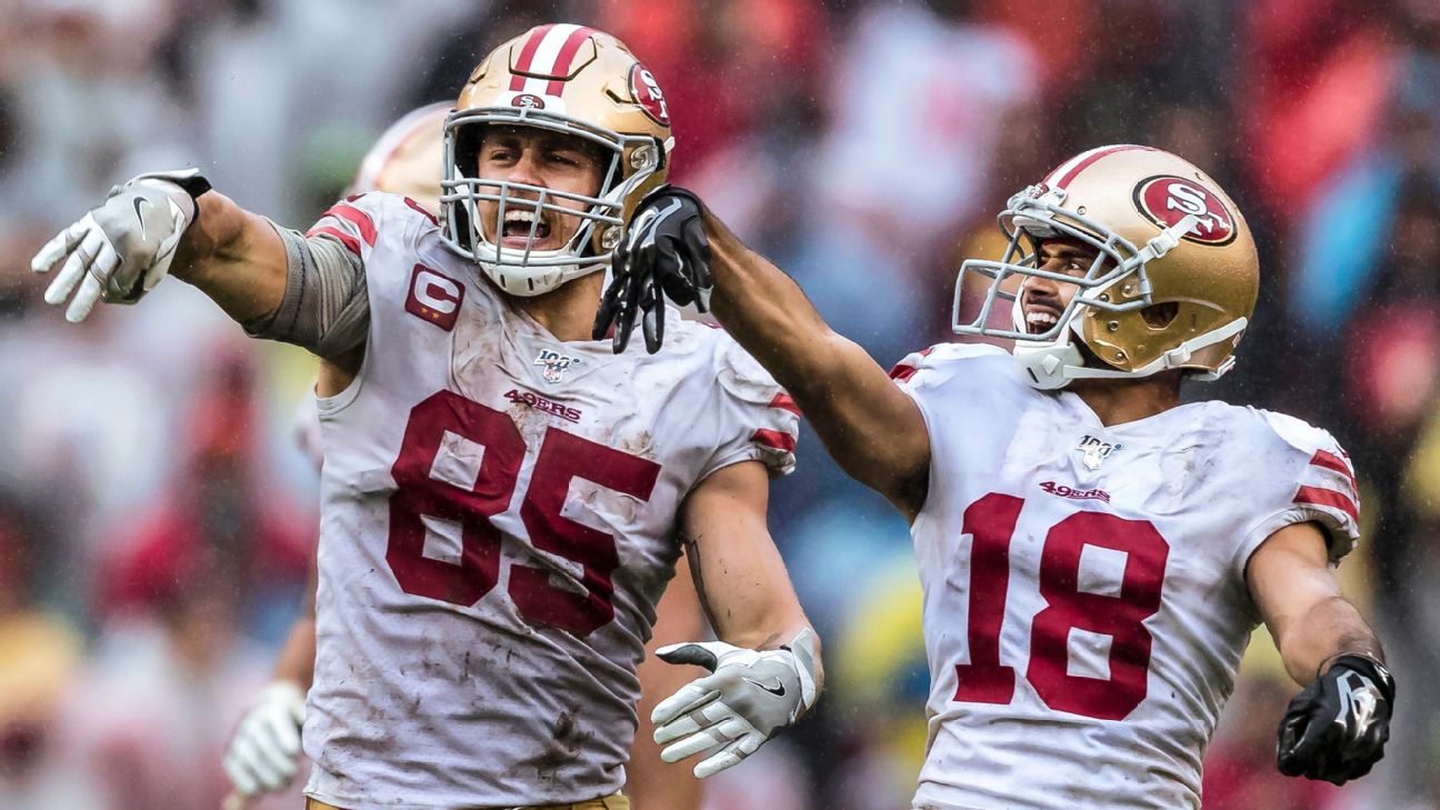 George Kittle's monster performance lifts San Francisco 49ers 