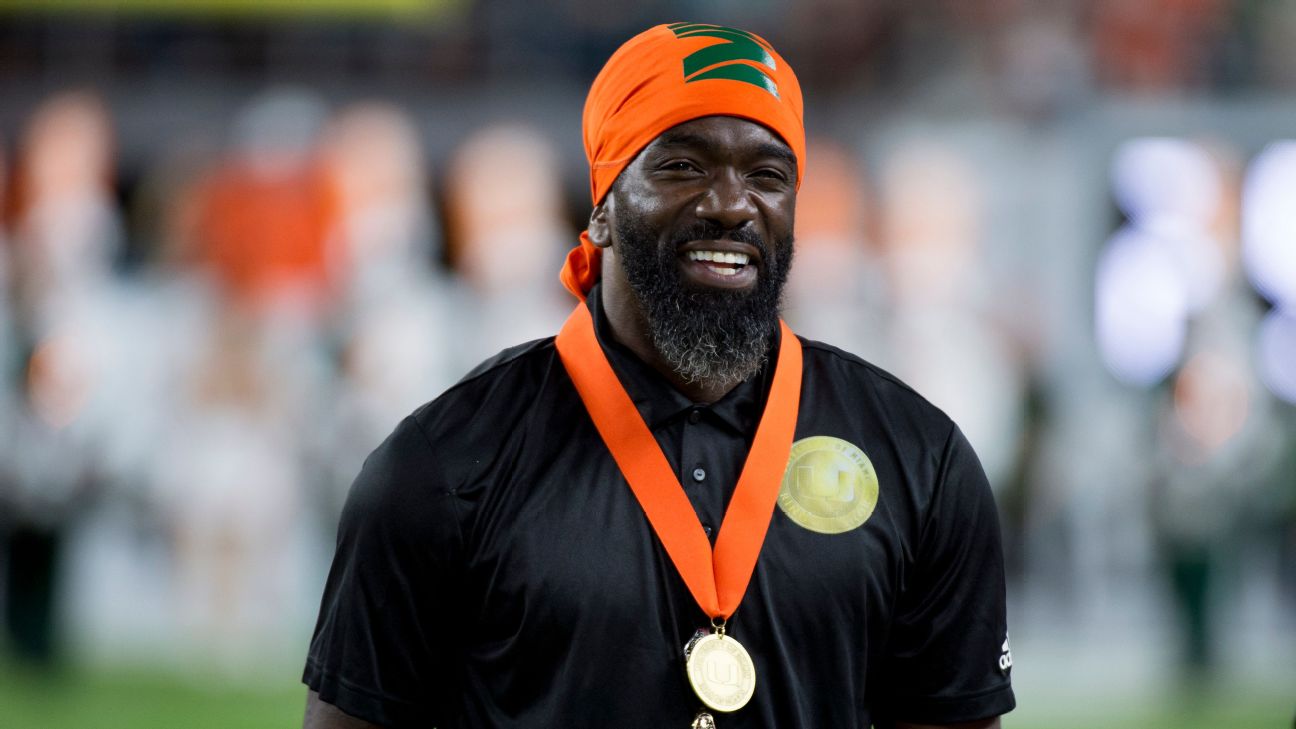 Ed Reed returns to the Miami Hurricanes as chief of staff - ESPN