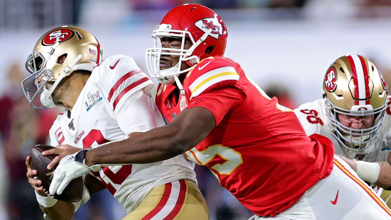 New 49ers defensive end Dee Ford on trade from Chiefs: 'I needed this, bro'