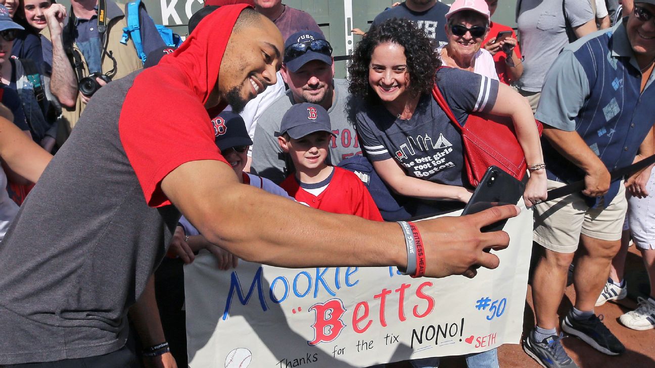 Dodgers: Mookie Betts told story about fan naming daughter after him