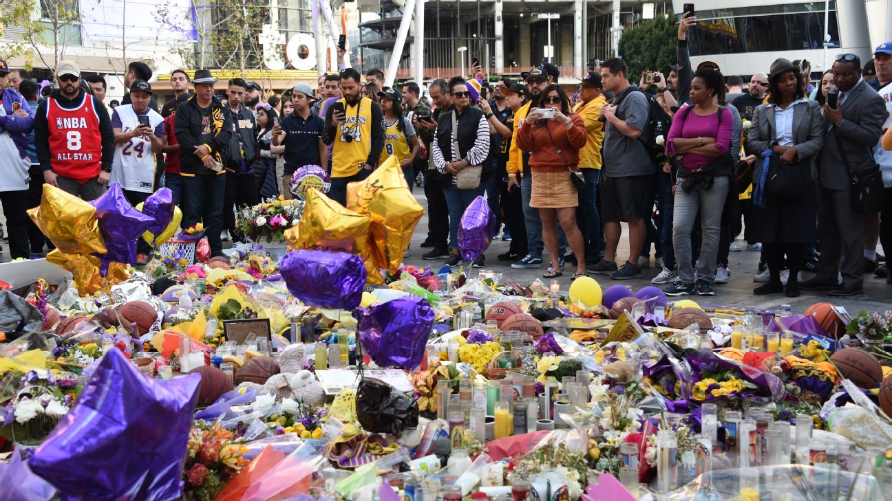 Kobe and Gianna Bryant memorial service set for Feb. 24 at Staples