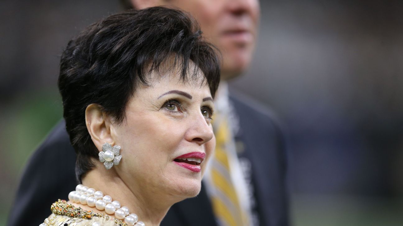 Saints and Pelicans owner Gayle Benson tests positive for COVID-19