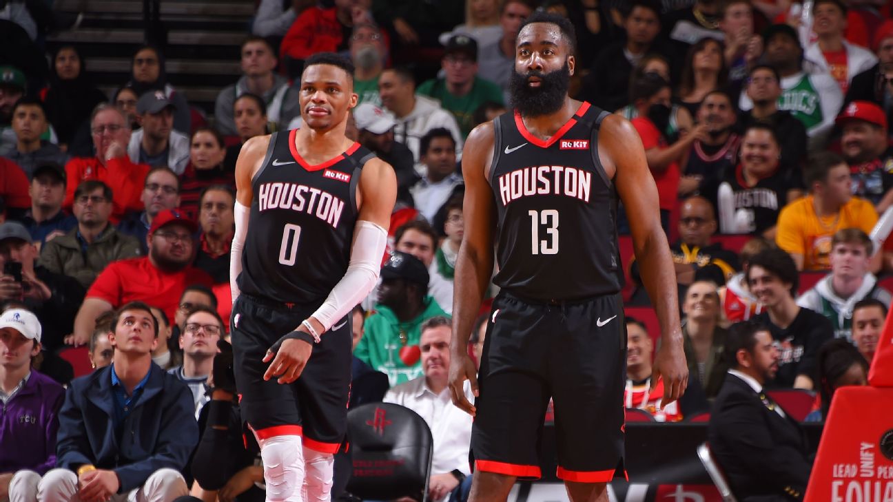 James Harden and Russell Westbrook tease potential with big ...