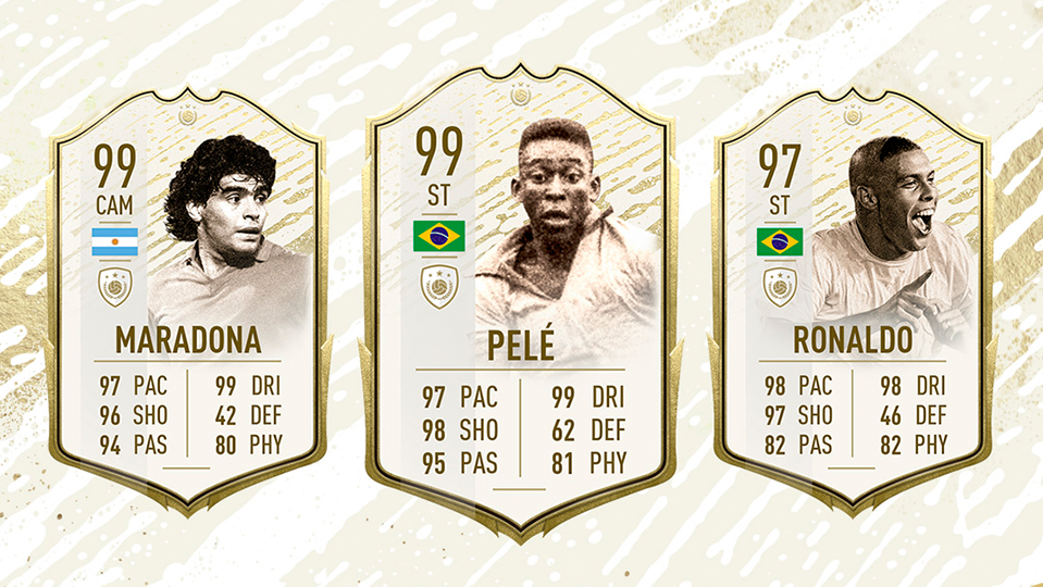 FIFA 21: Pelé monta time, se exclui e homenageia Maradona, fifa