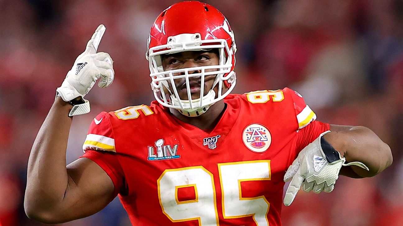 Chiefs, DT Chris Jones agree to new 1-year contract - ESPN