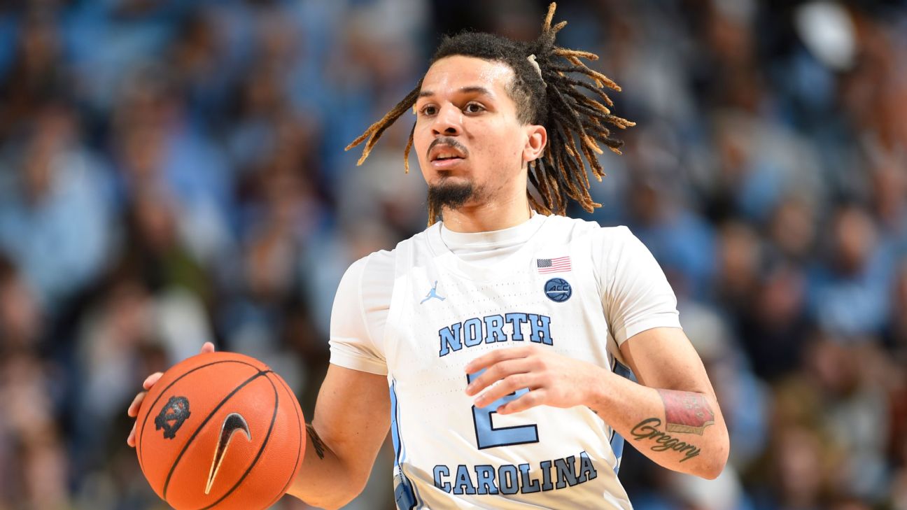 UNC Basketball: Cole Anthony narrowly misses first career triple