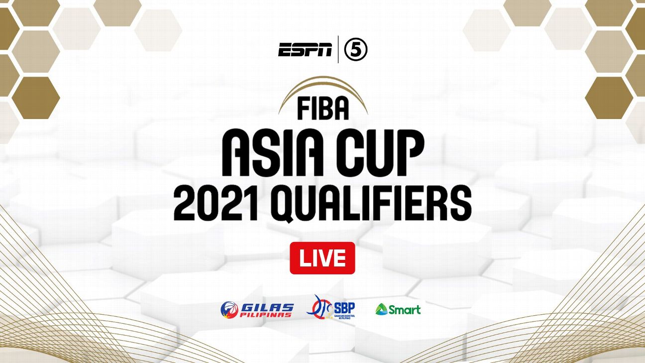 Livestream FIBA Asia Cup Qualifiers Gilas Pilipinas vs