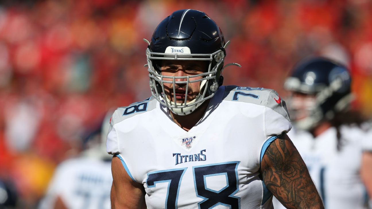 Former Titans 1st round pick Jack Conklin agrees to sign with