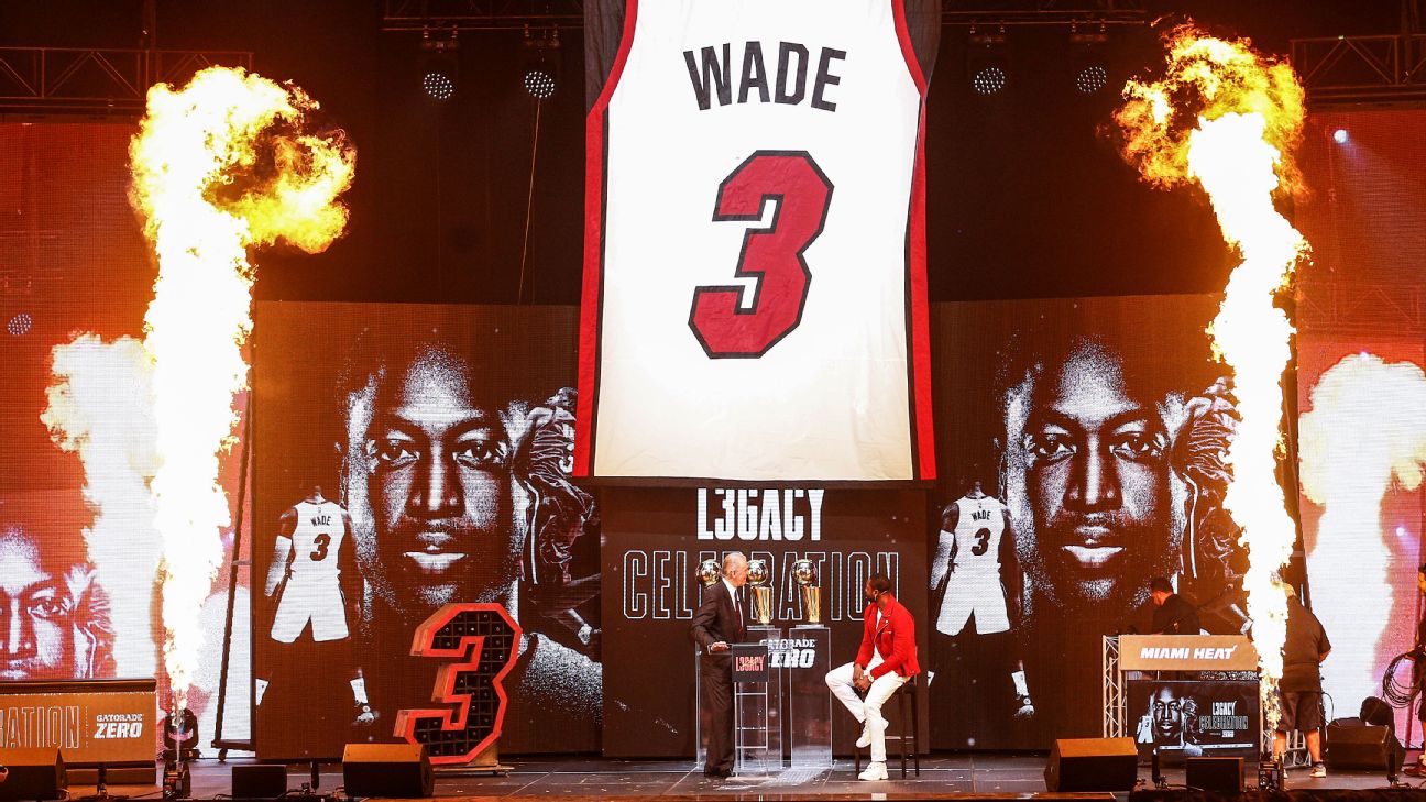 All the most iconic images of Wade's Heat career