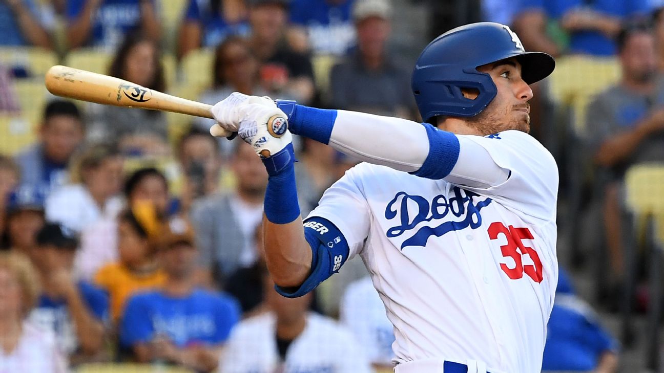 Dodgers' Cody Bellinger insists he didn't hurt his back on golf swing ...