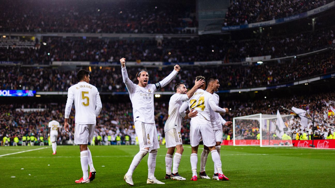 Real Madrid Beat Barcelona Take Control Of La Liga Plus Liverpool