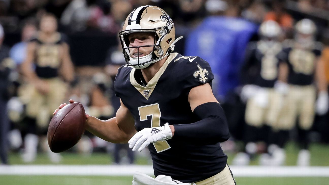 Saints stay in playoff hunt with win over Browns