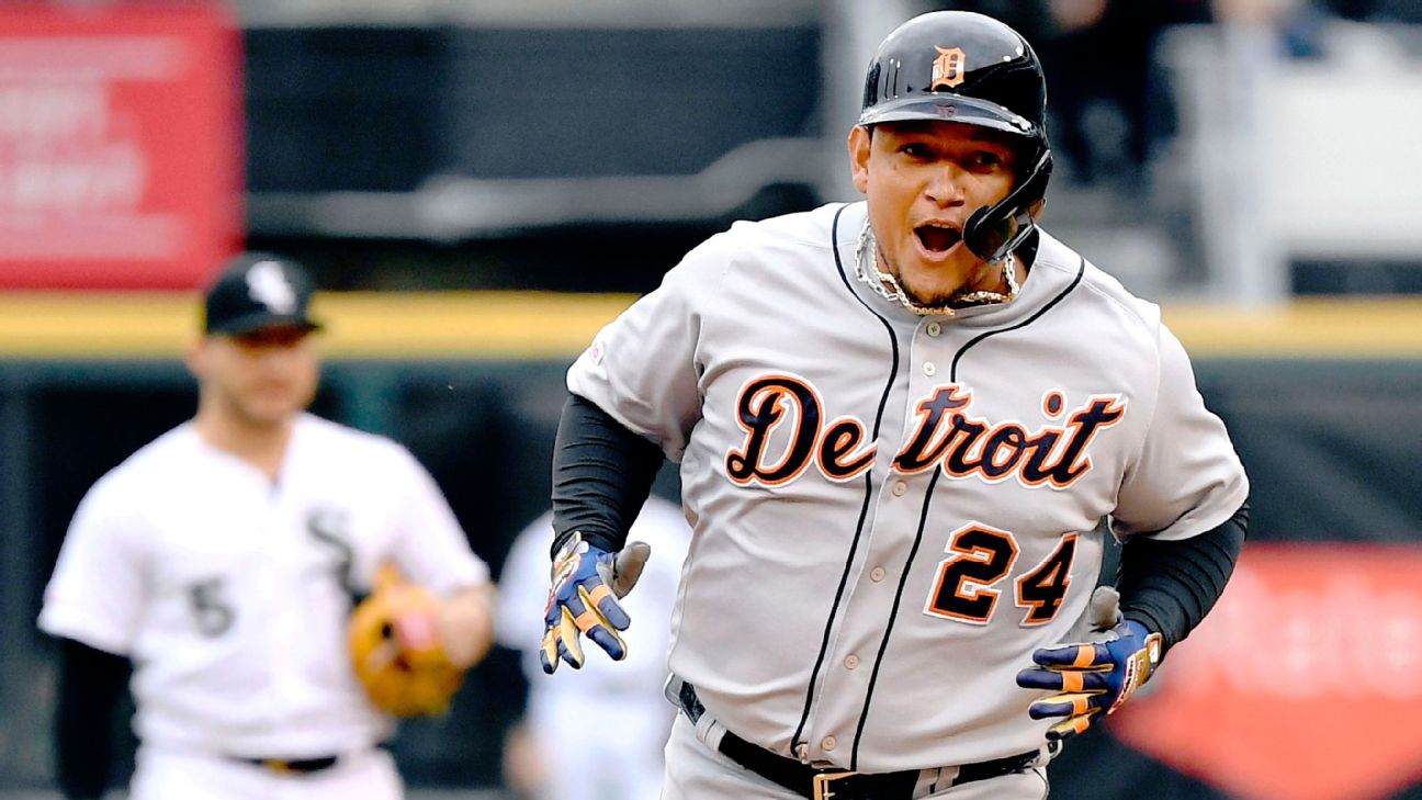 Miguel Cabrera 24 Detroit Tigers Home Run and 3000 Hits signature