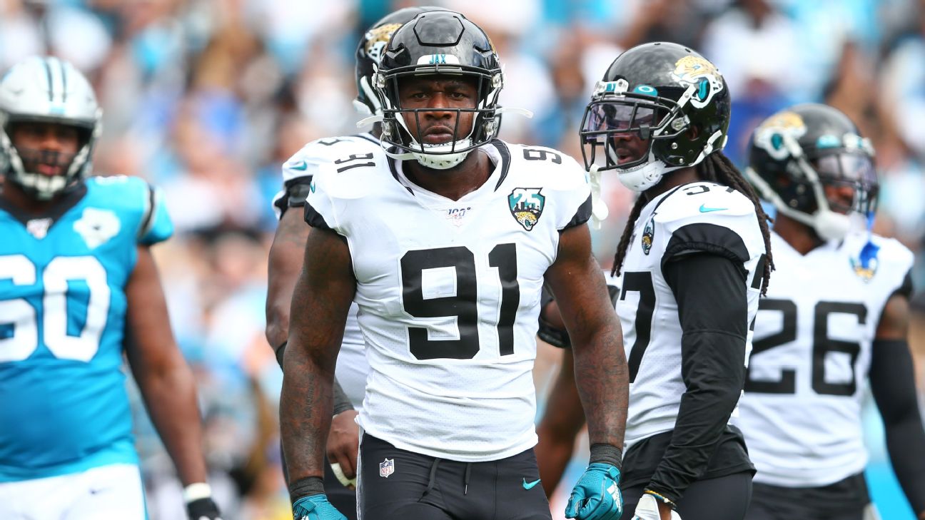 Jaguars DE Yannick Ngakoue, exec Tony Khan spar on Twitter