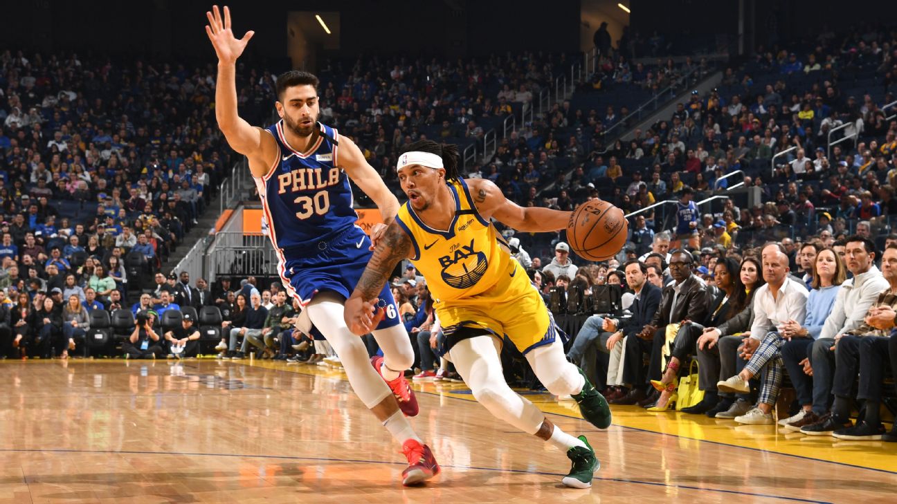 Damion Lee puts tough outing in past while lifting Warriors past Sixers