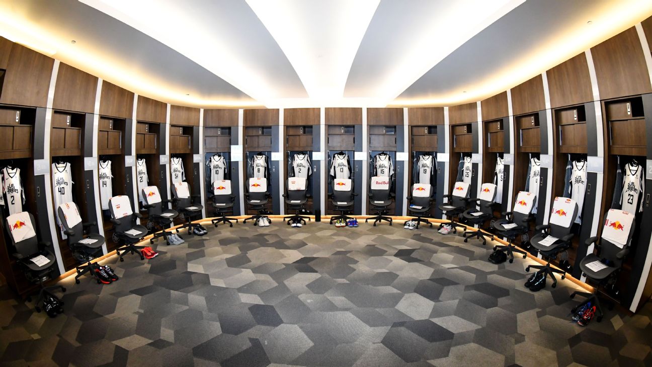 NBA, NHL, MLB and MLS ban non-essential personnel from locker