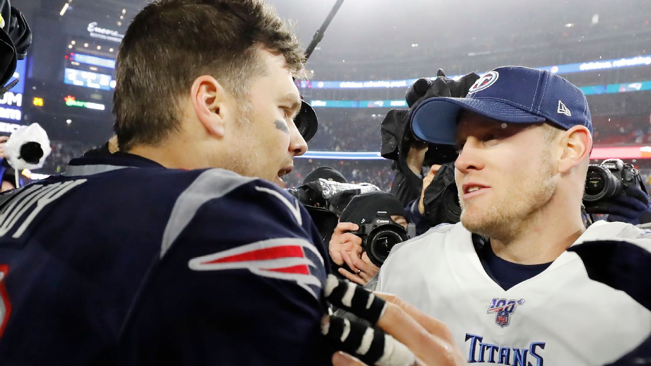 Tom Brady or Ryan Tannehill? Using 2019 to judge Titans' best QB