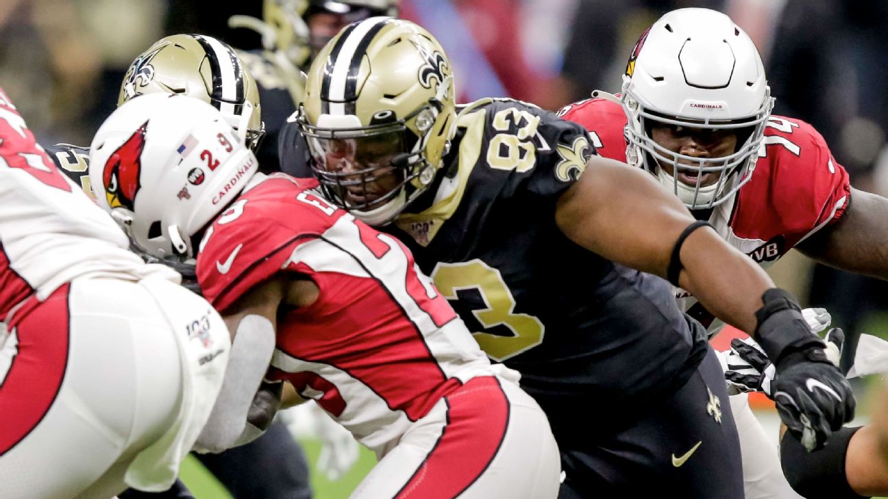 NFL suspends Saints rookie 6 games for PED's