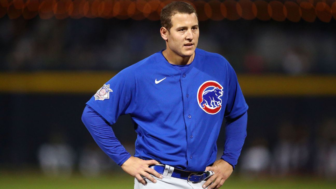 Chicago Cubs' Anthony Rizzo on missing Opening Day, coping with 'strange  time' - ESPN