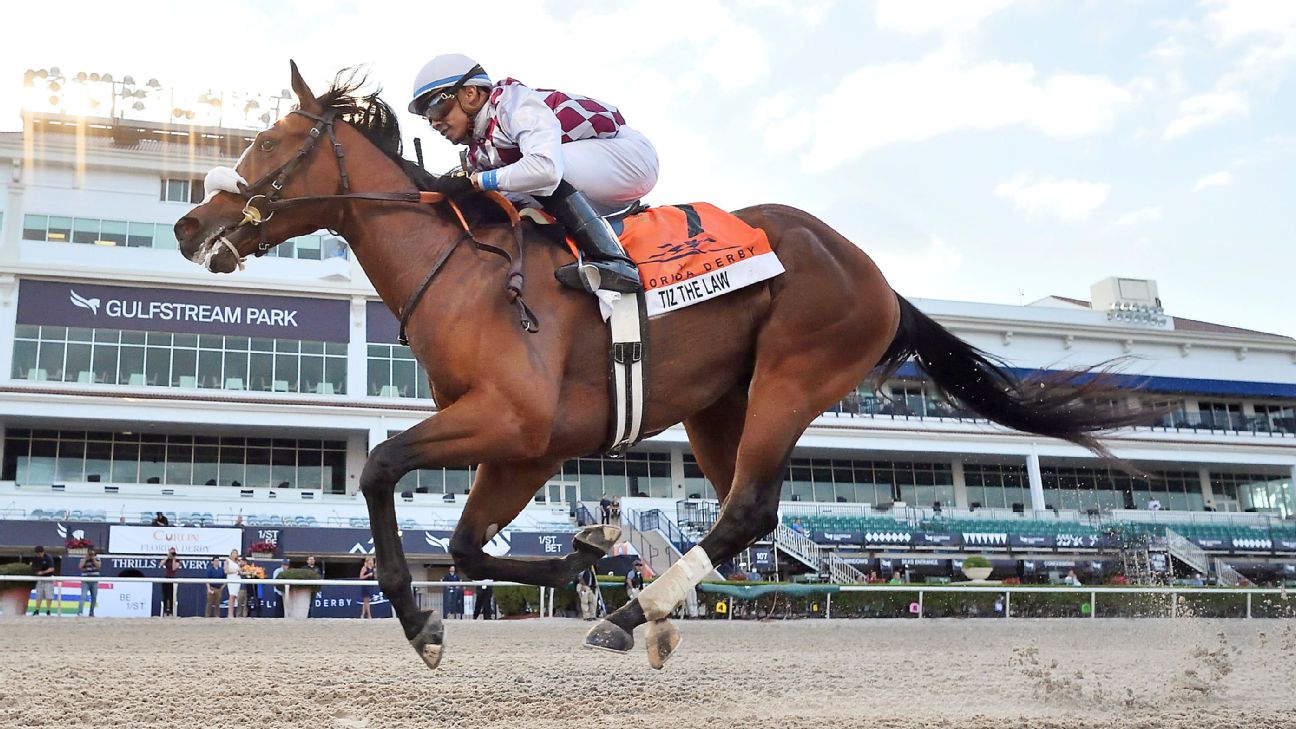 Tiz The Law Draws No 17 Post As 3 5 Kentucky Derby Favorite