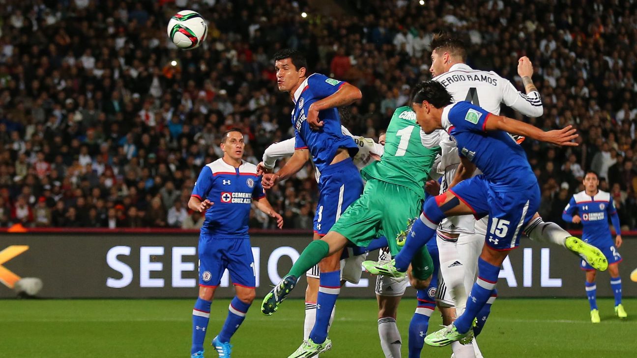 cruz azul v real madrid 2014