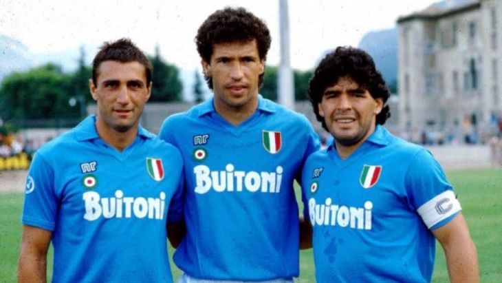 Careca: Ataque do Napoli que tinha Maradona foi tão bom quanto 'trio MSN
