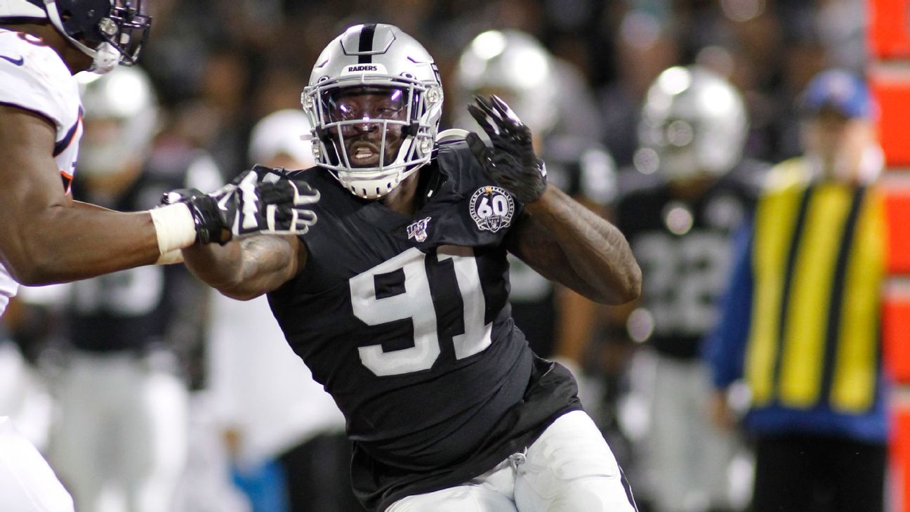 Raiders reach deal with pass rusher Bruce Irvin