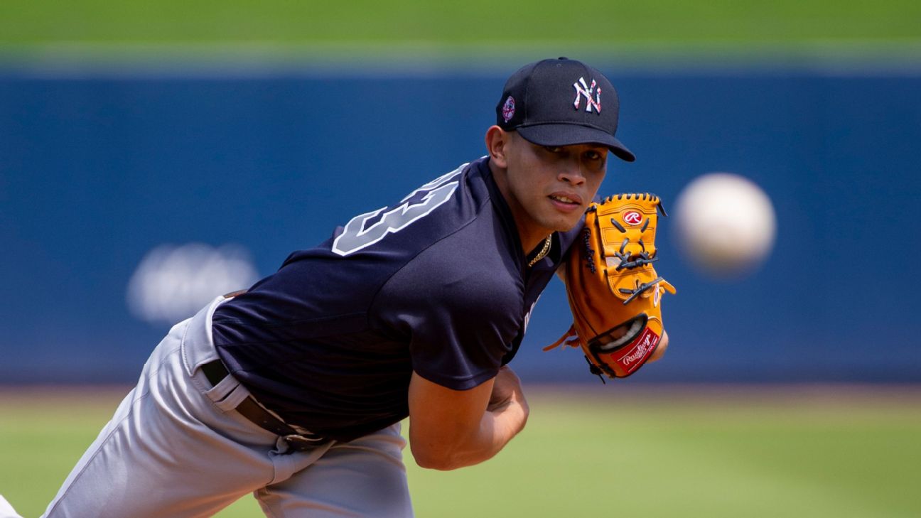 Los Yankees mandan a Jonathan Loaisiga a ligas menores